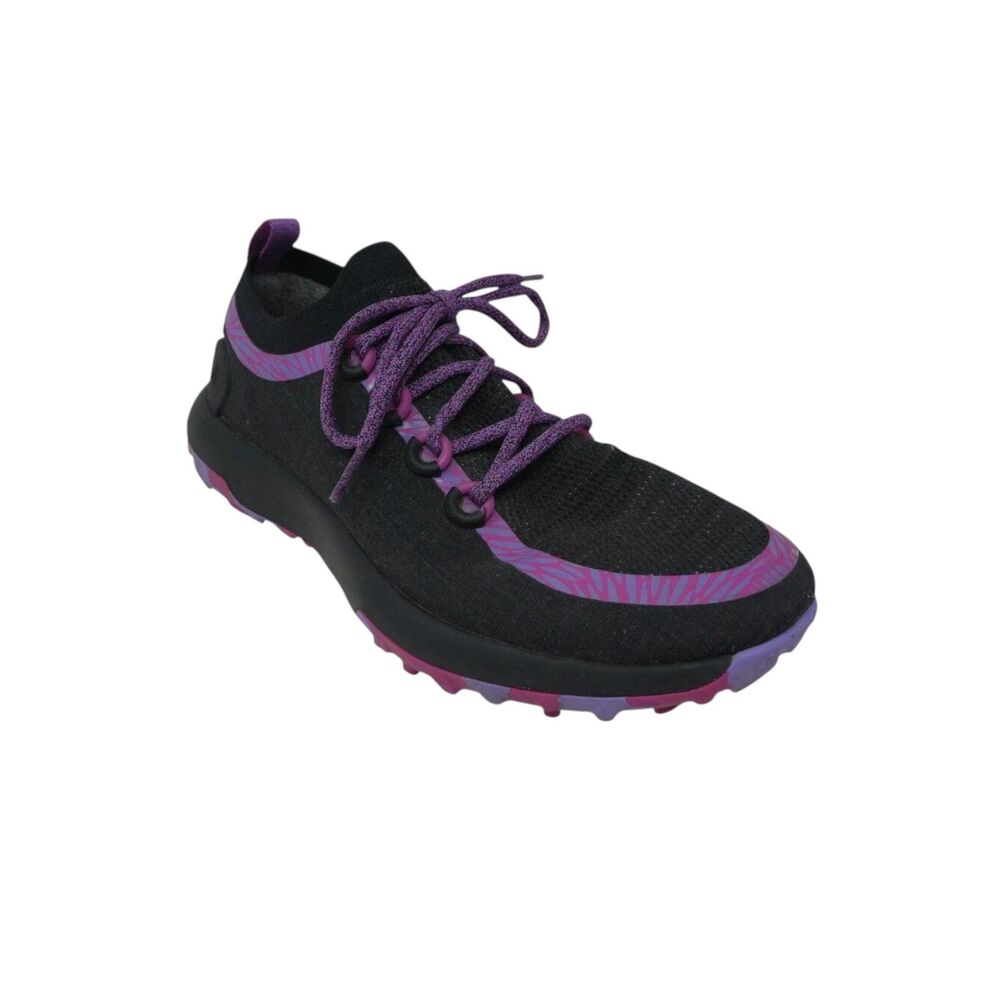 Allbirds SWT Trail Runner Black Purple Shoes Sneakers Mens‎ 9.5